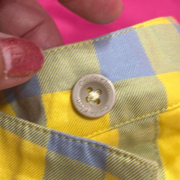 (K2) Burberry Golf Check Print Mini Skirt, Women's Size 8 - Picture 9 of 13